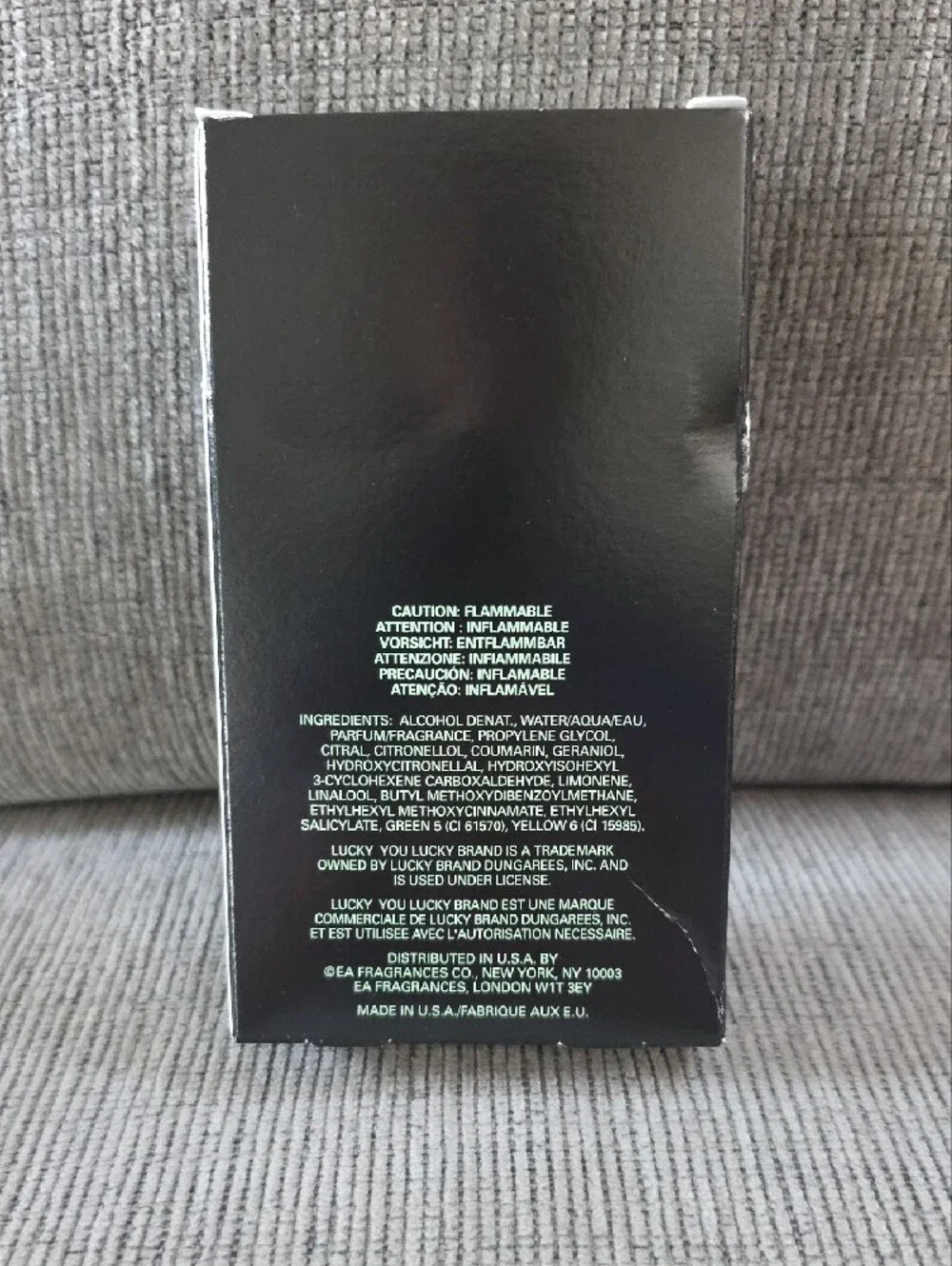 Lucky Brand Lucky You Men’s Spray, New, .5floz.